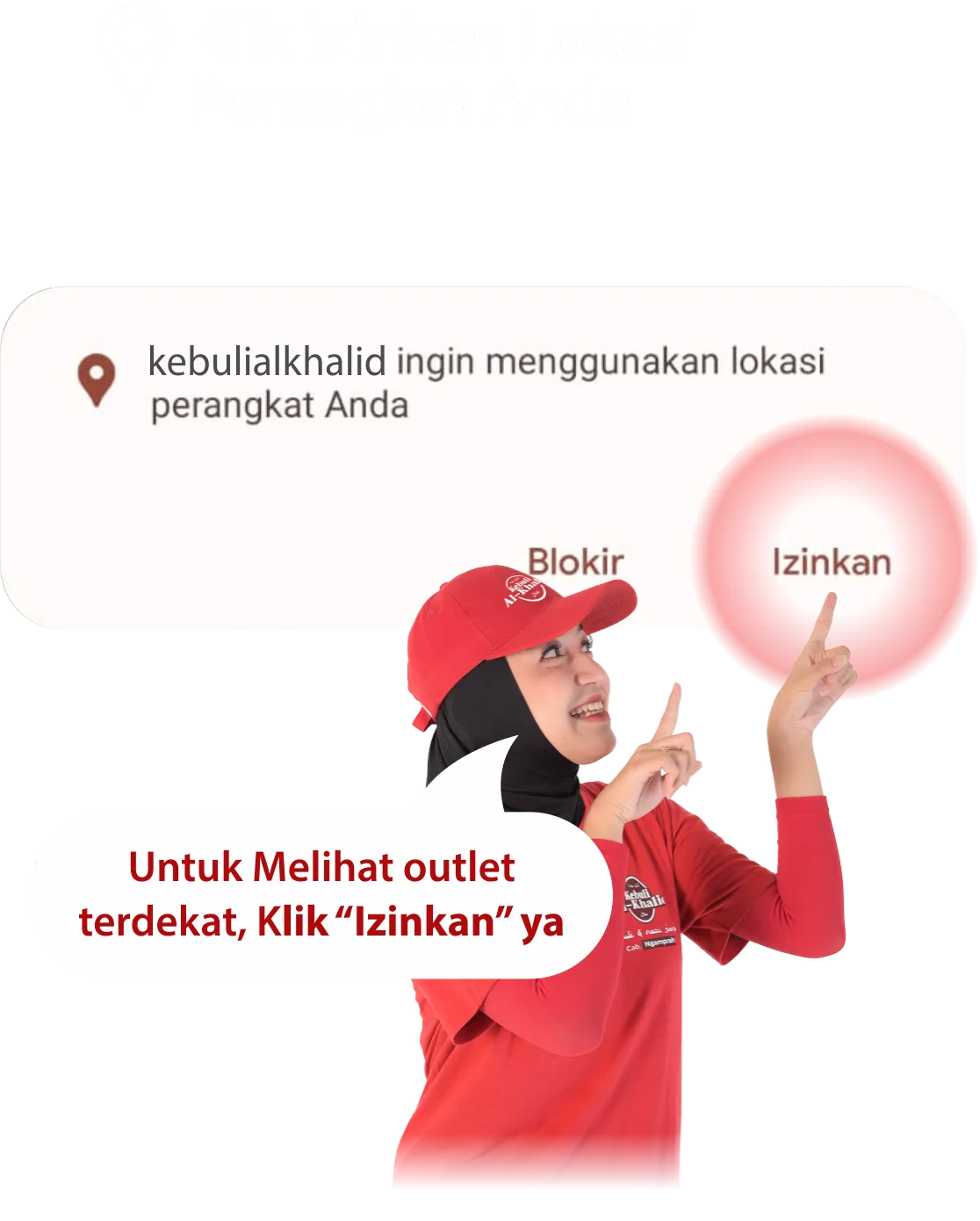 Izinkan akses lokasi